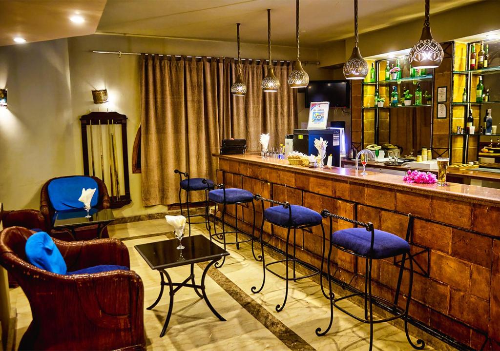 Lounge nebo bar v ubytování Tropitel Dahab Oasis