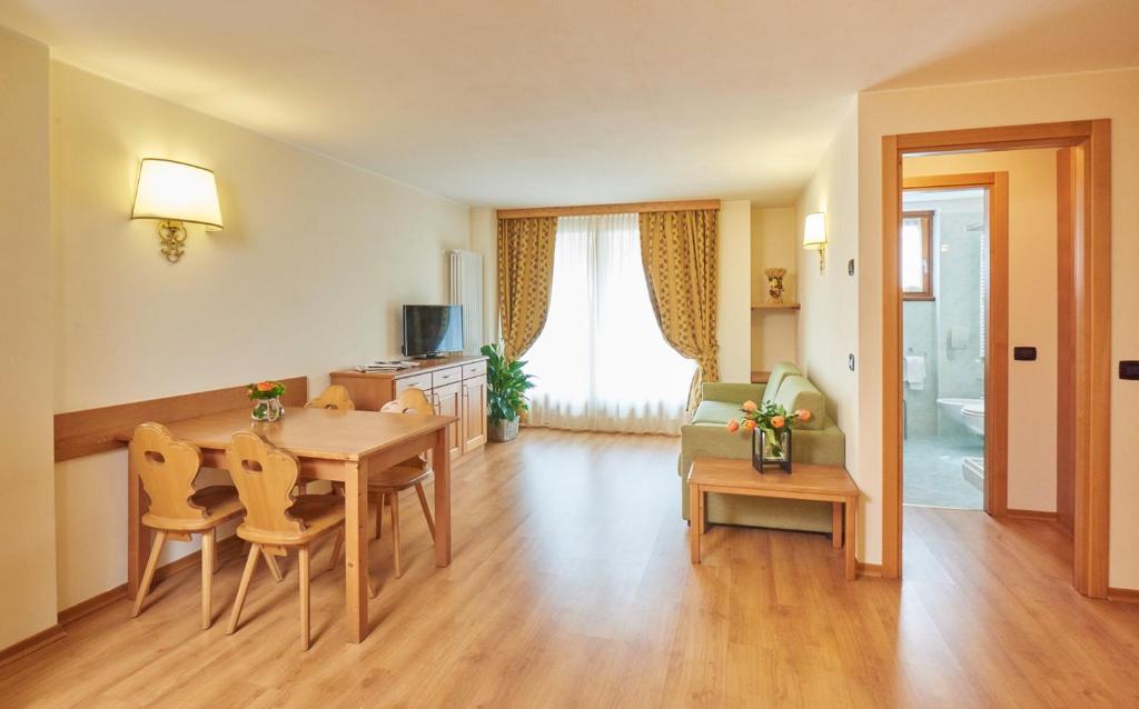 TV a/nebo společenská místnost v ubytování Hotel Residence 3 Signori