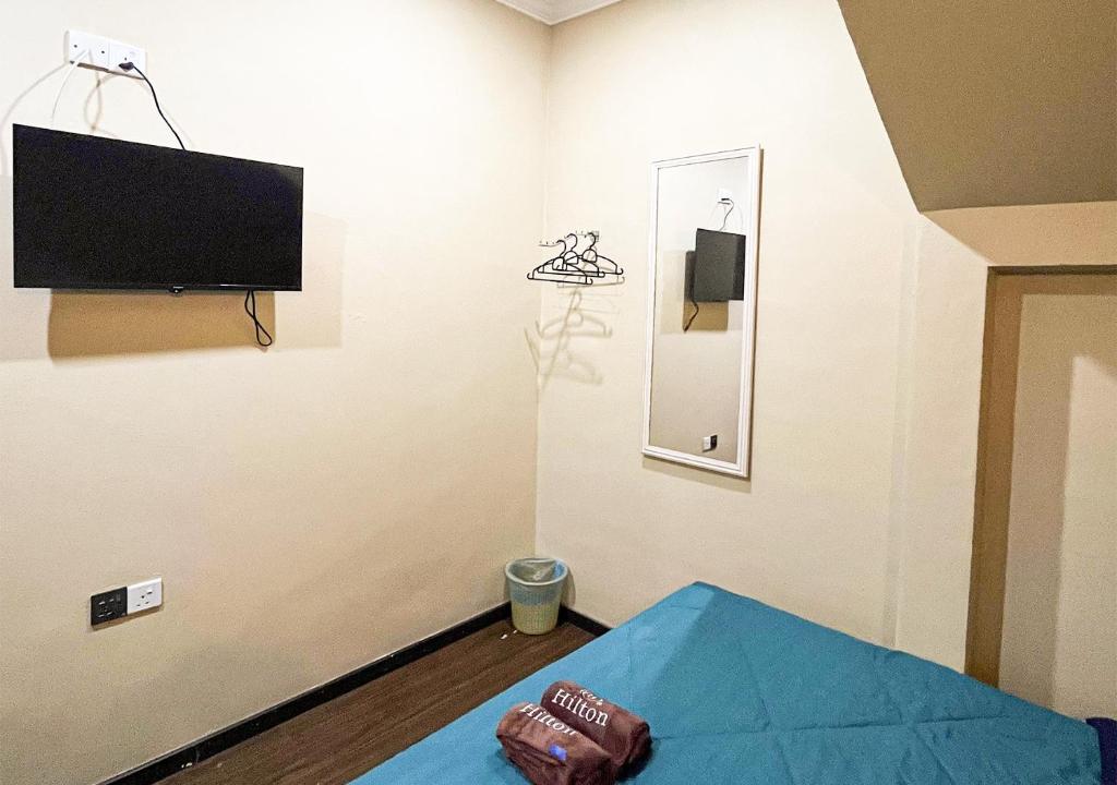 TV a/nebo společenská místnost v ubytování ALAN TRANSIT MOTEL - Klia