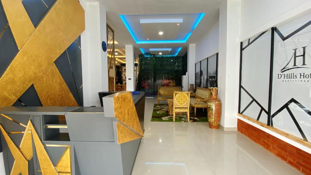 Posezení v ubytování D'Hills Hotel