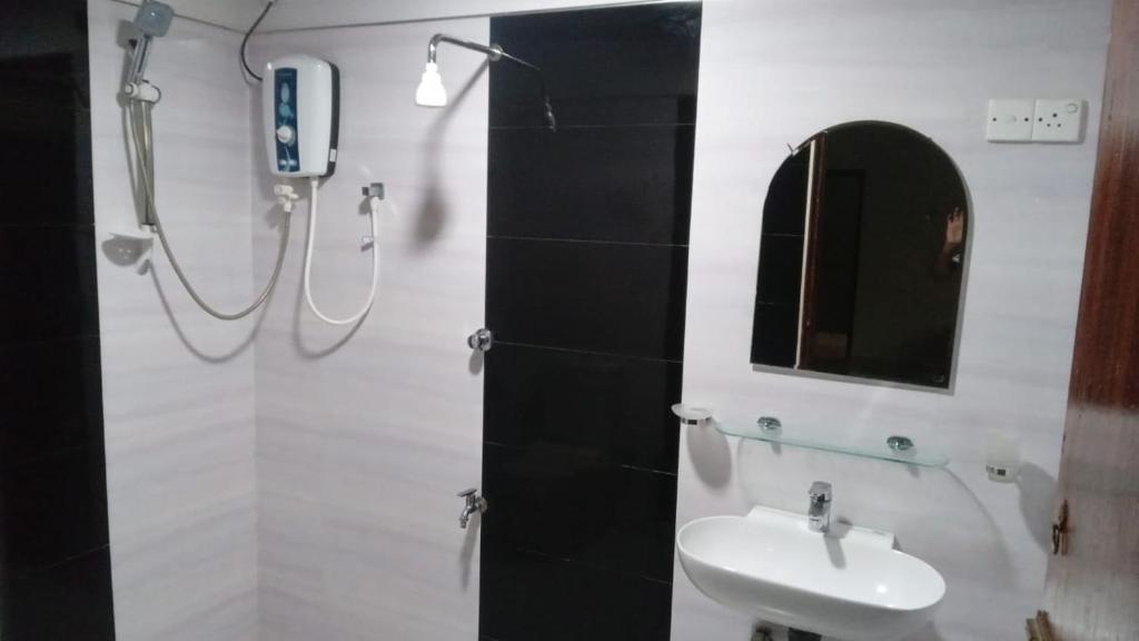 Koupelna v ubytování Hotel SU kataragama