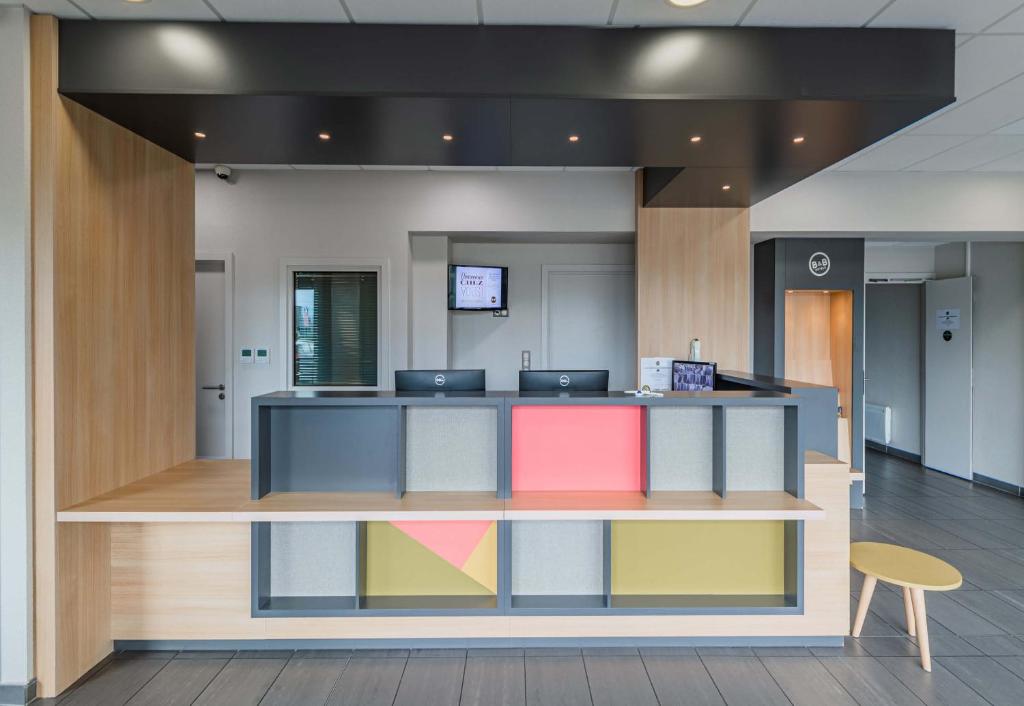 Vstupní hala nebo recepce v ubytování B&B HOTEL Colmar Expo