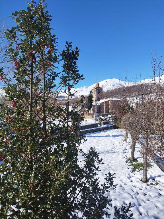 Casavieja Rural v zimě
