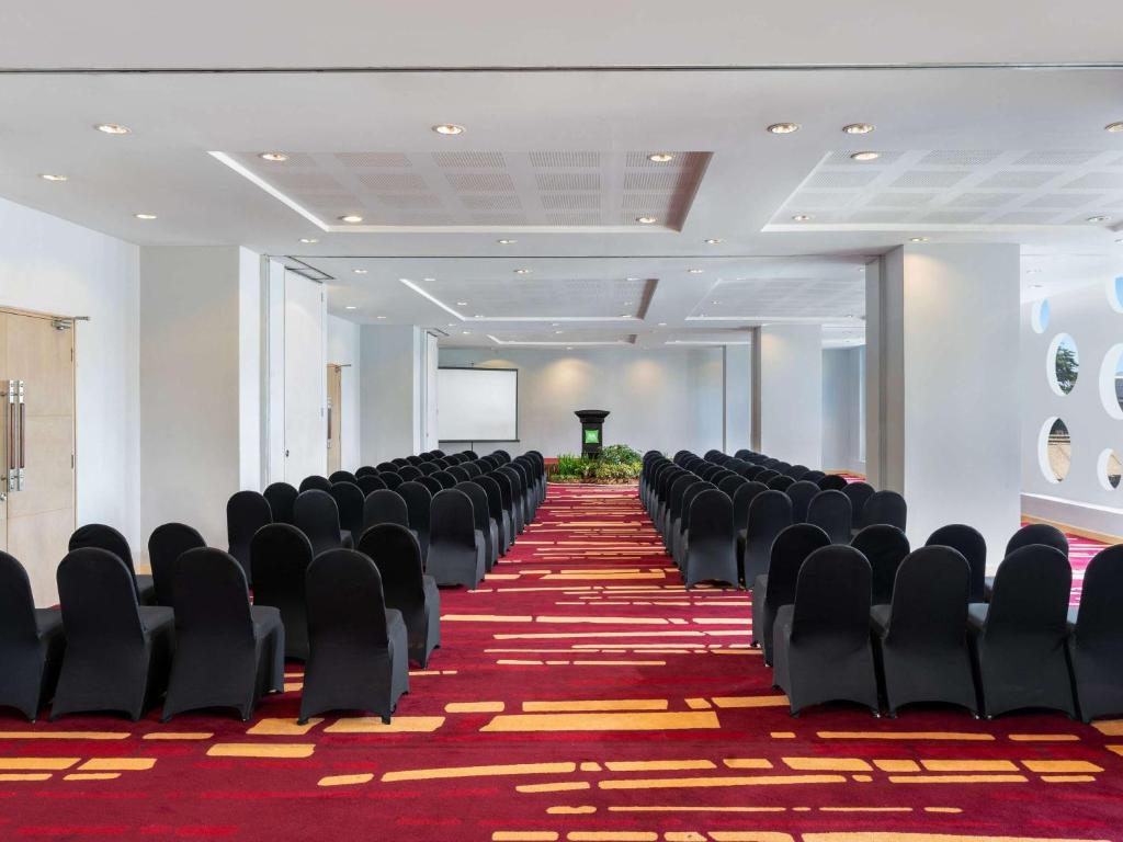 Istumisnurk majutusasutuses Ibis Styles Malang