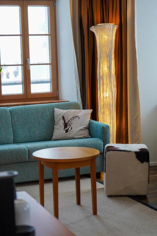 Posezení v ubytování Hotel Pilatus-Kulm