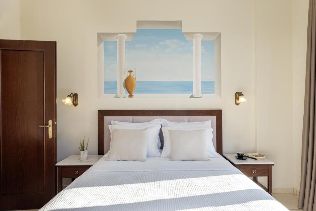 Aneroussa Beach Hotel - Superior Doppelzimmer Mit Seiten Meerblick