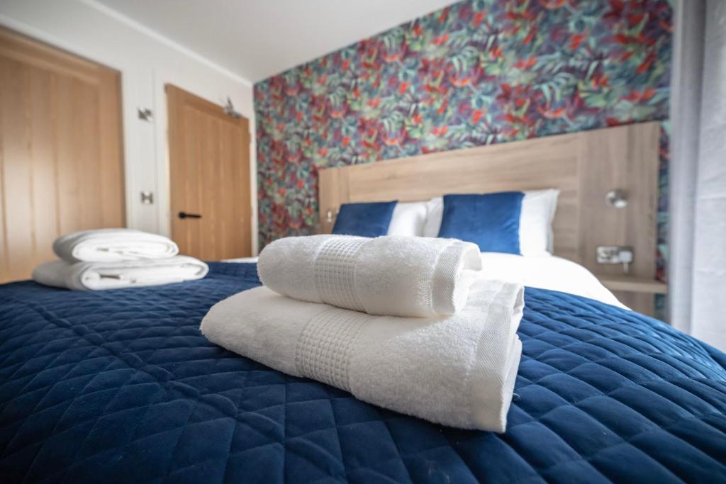 Postel nebo postele na pokoji v ubytování Selskar Court Accommodation