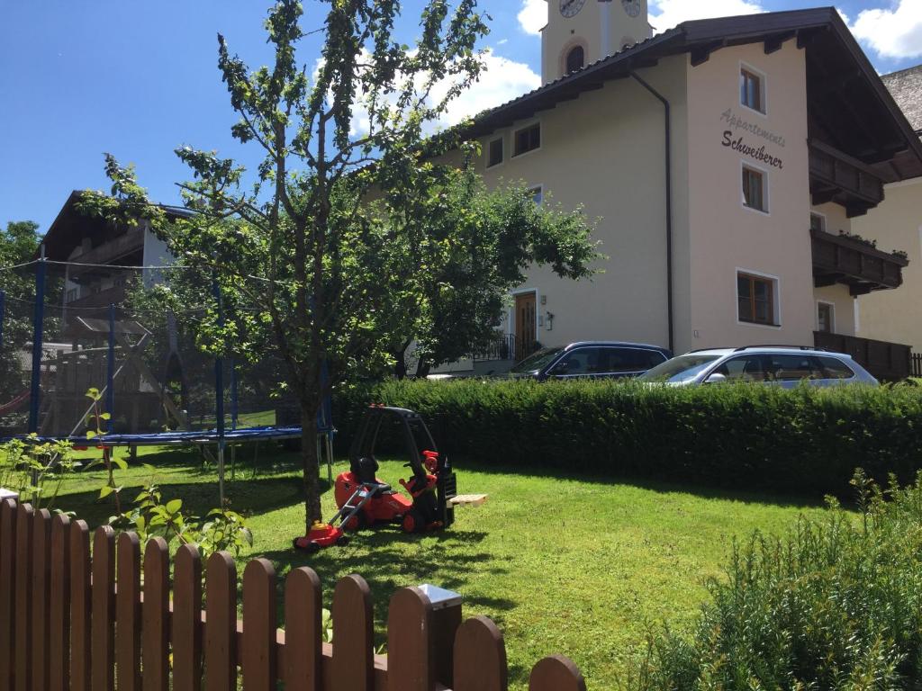 Zahrada ubytování Appartements Schweiberer