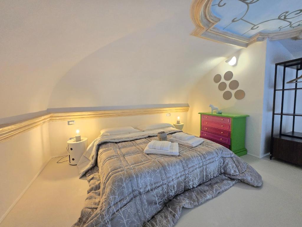 Posteľ alebo postele v izbe v ubytovaní Fabroniana Apartments