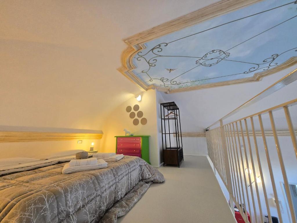 Posteľ alebo postele v izbe v ubytovaní Fabroniana Apartments