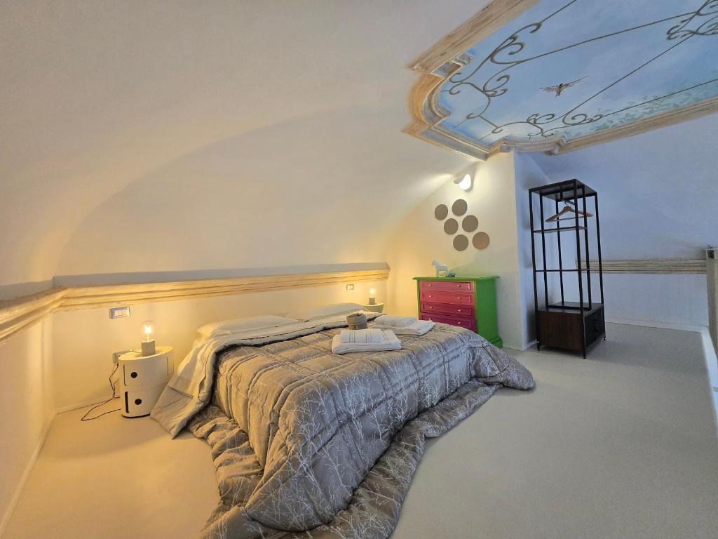 Posteľ alebo postele v izbe v ubytovaní Fabroniana Apartments