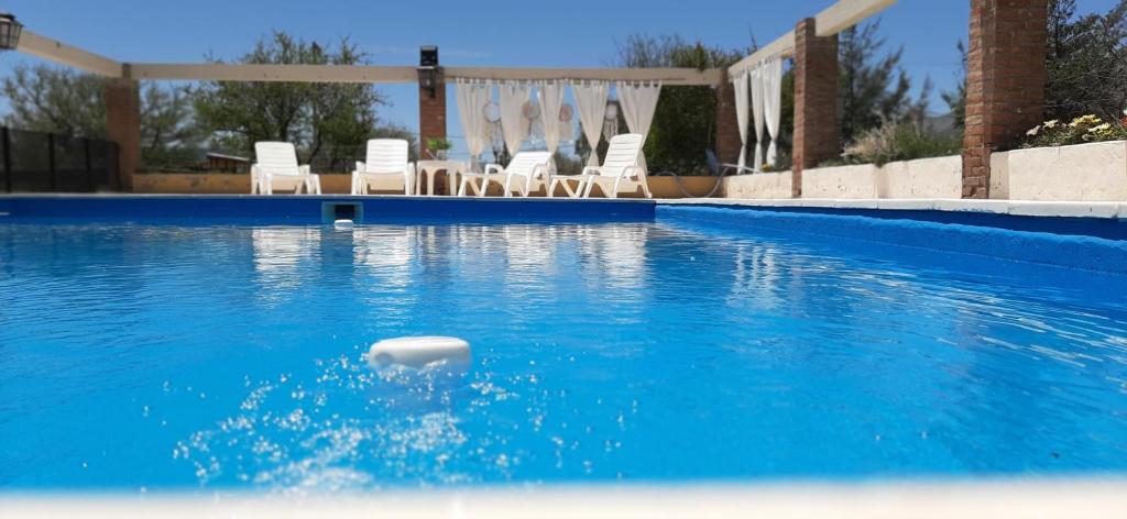 Swimmingpoolen hos eller tæt på CABAÑAS DEL ANGEL