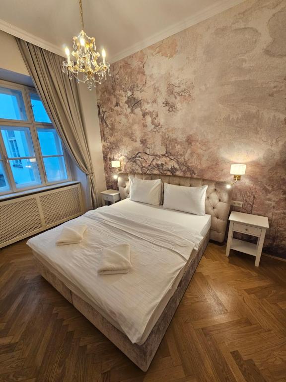 Posteľ alebo postele v izbe v ubytovaní Parkview Boutique Apartments