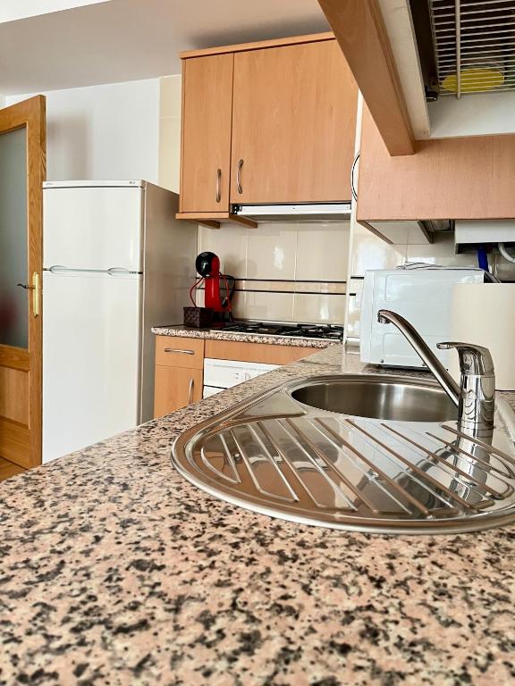 Kuchyň nebo kuchyňský kout v ubytování Apartamento Alma de Biescas