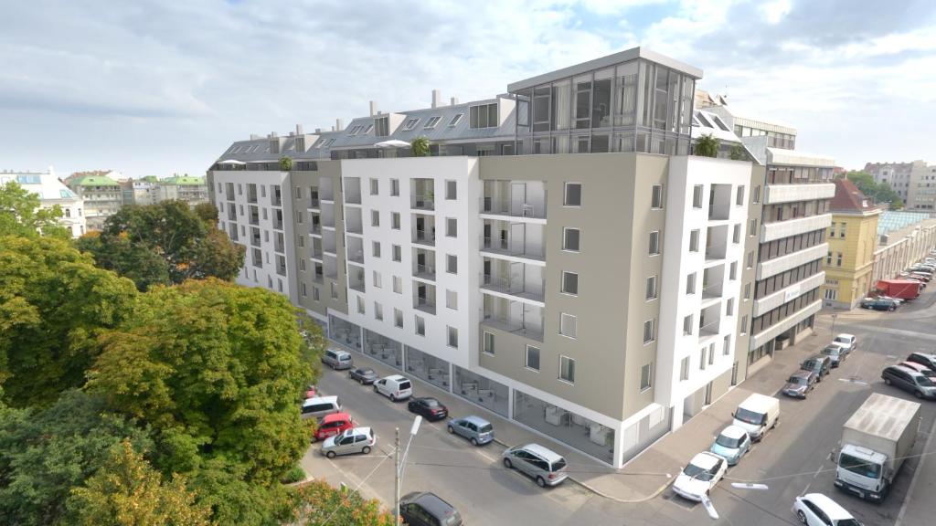 Budova, kde se apartmán nachází
