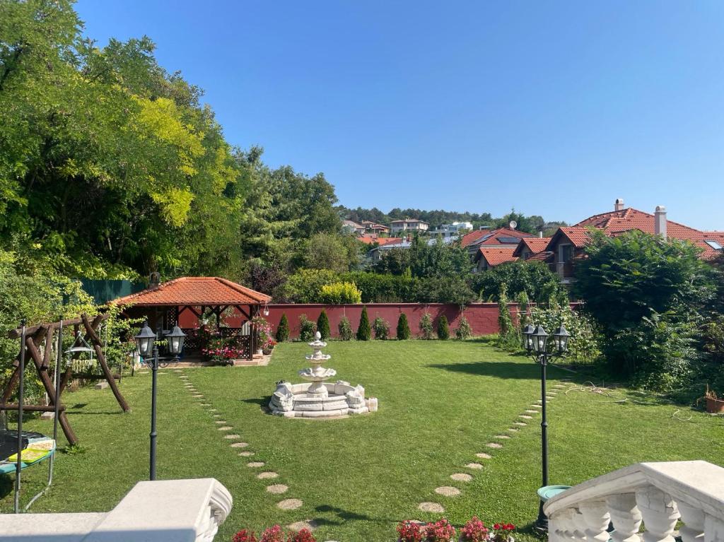 Zahrada ubytování Meszko Park House Budapest