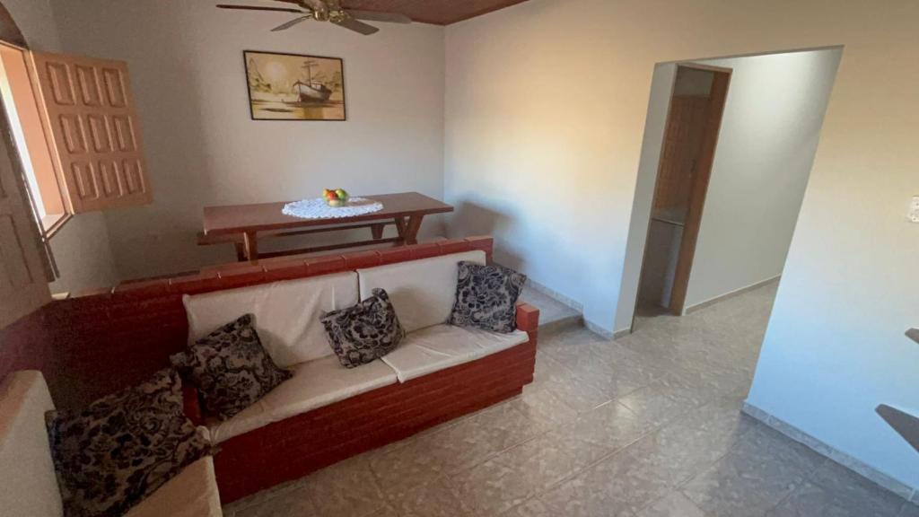 Posezení v ubytování Casa Praia Guriri