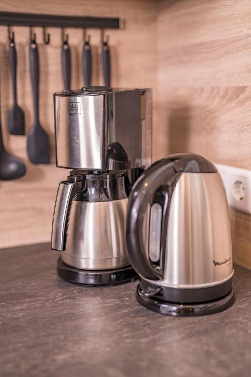Coffee and tea making facilities at Ferienwohnung Andexlinger