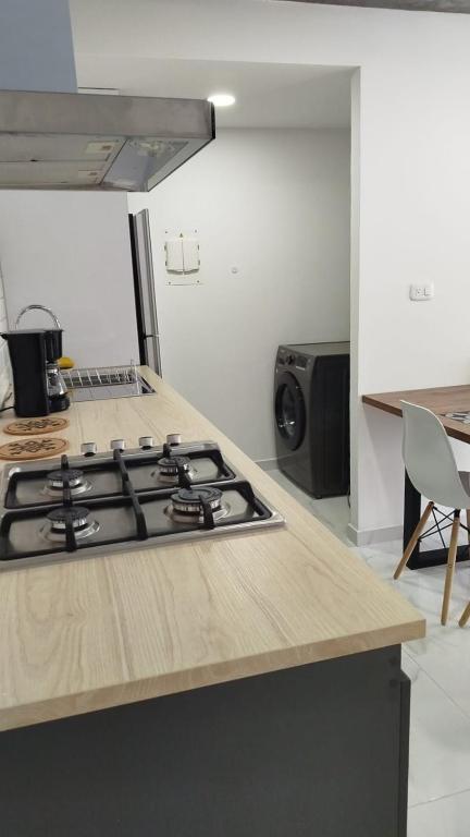 Kuchyň nebo kuchyňský kout v ubytování Apartamento Mirador de la Estancia