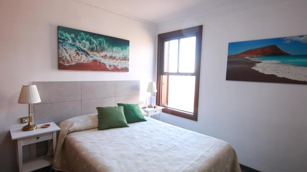 Postel nebo postele na pokoji v ubytování Villa Gonzalez Sea Views