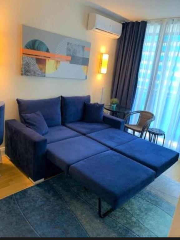 Posezení v ubytování Pleasant Sea View Aparthotel in Orbi City Batumi