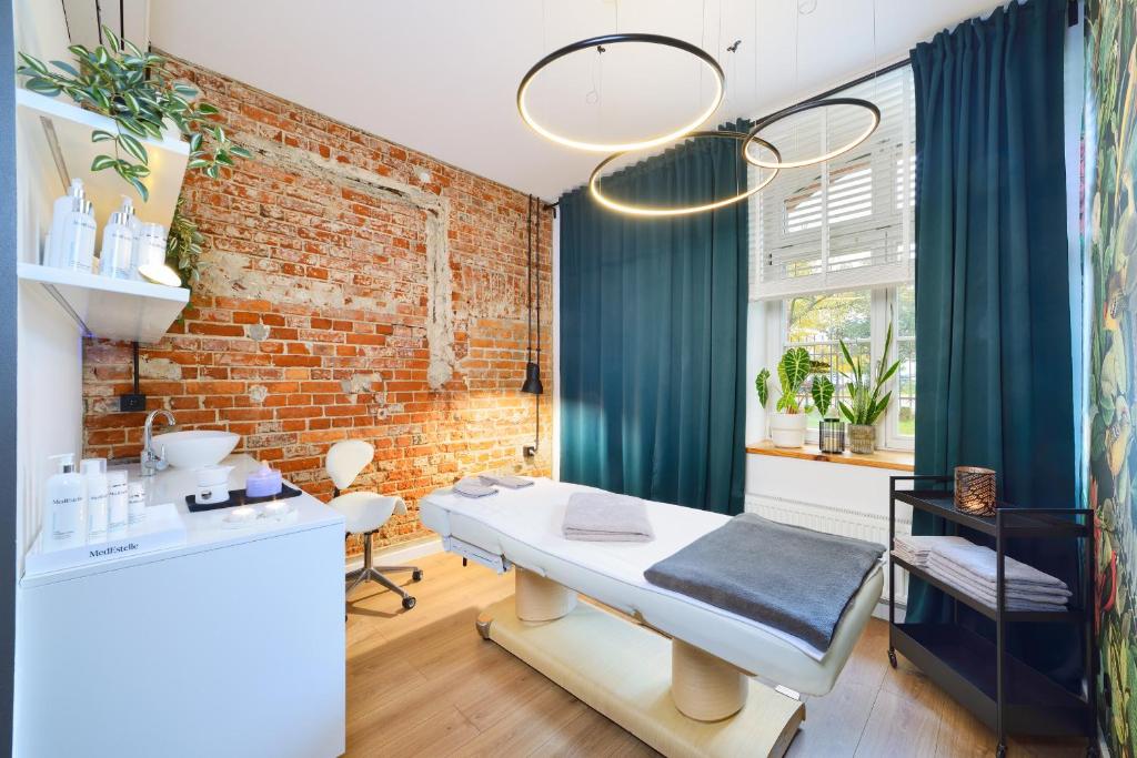 Kúpele alebo wellness v ubytovaní ARCHE Dwór Uphagena Gdańsk