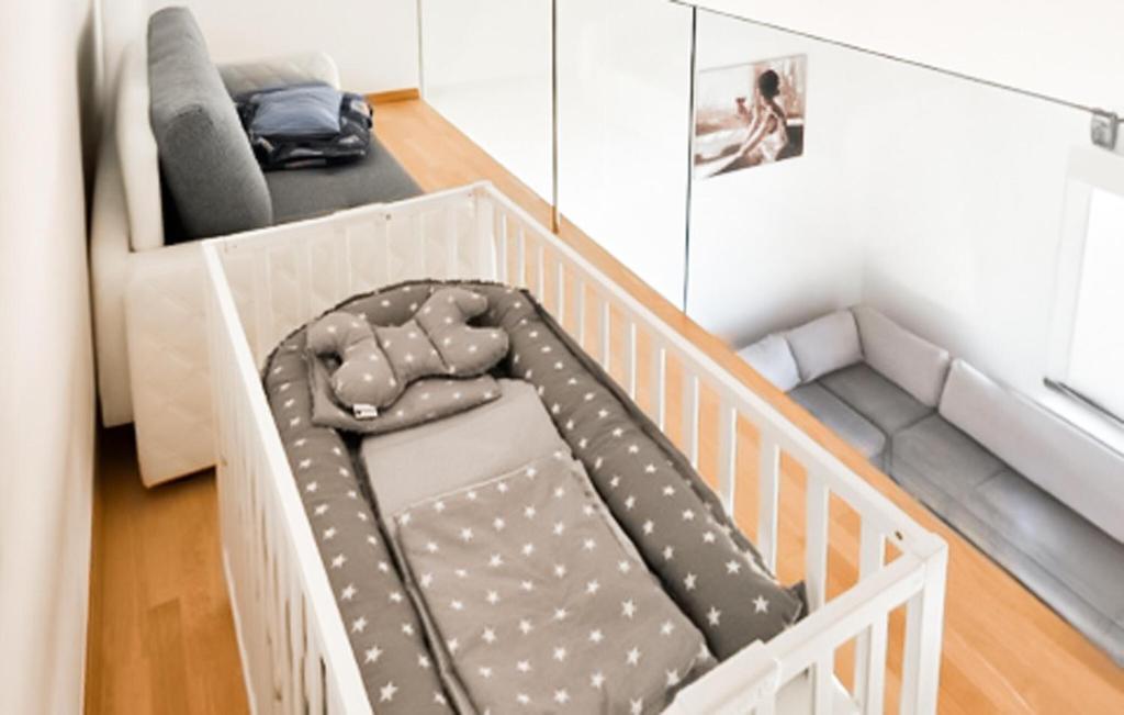 Postel nebo postele na pokoji v ubytování Ferienhaus In Kapfenstein