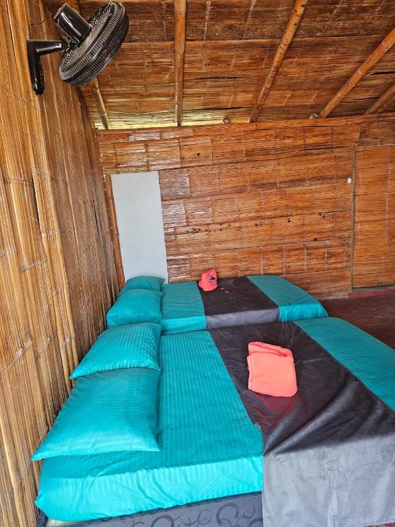 Postel nebo postele na pokoji v ubytování Estadero Los hoyos