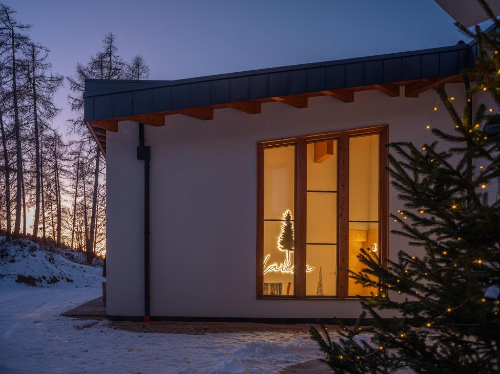 Residence Lavina v zimě