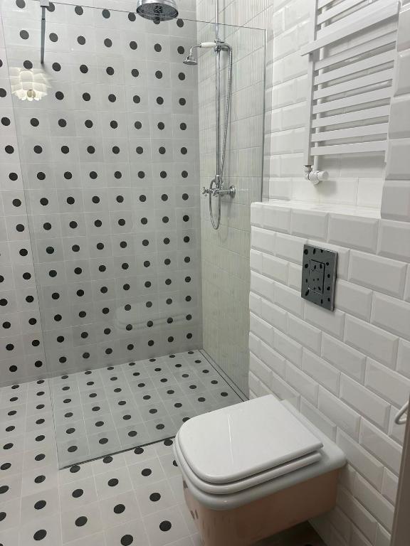 Koupelna v ubytování Apartament na Wzgórzu Piaskowy