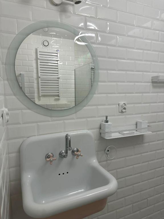 Koupelna v ubytování Apartament na Wzgórzu Piaskowy
