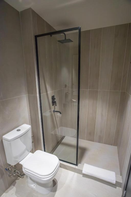 Koupelna v ubytování Mabra Suites