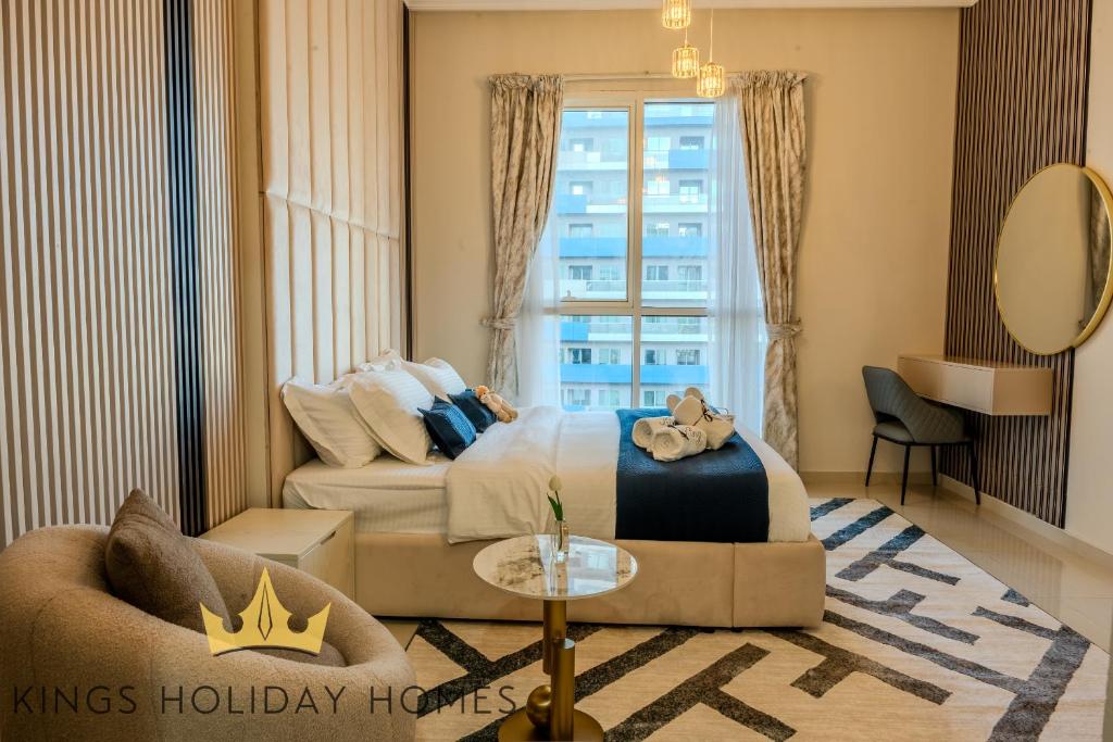 Posezení v ubytování Luxury Apartments Dunya tower Burj Khalifa St kings