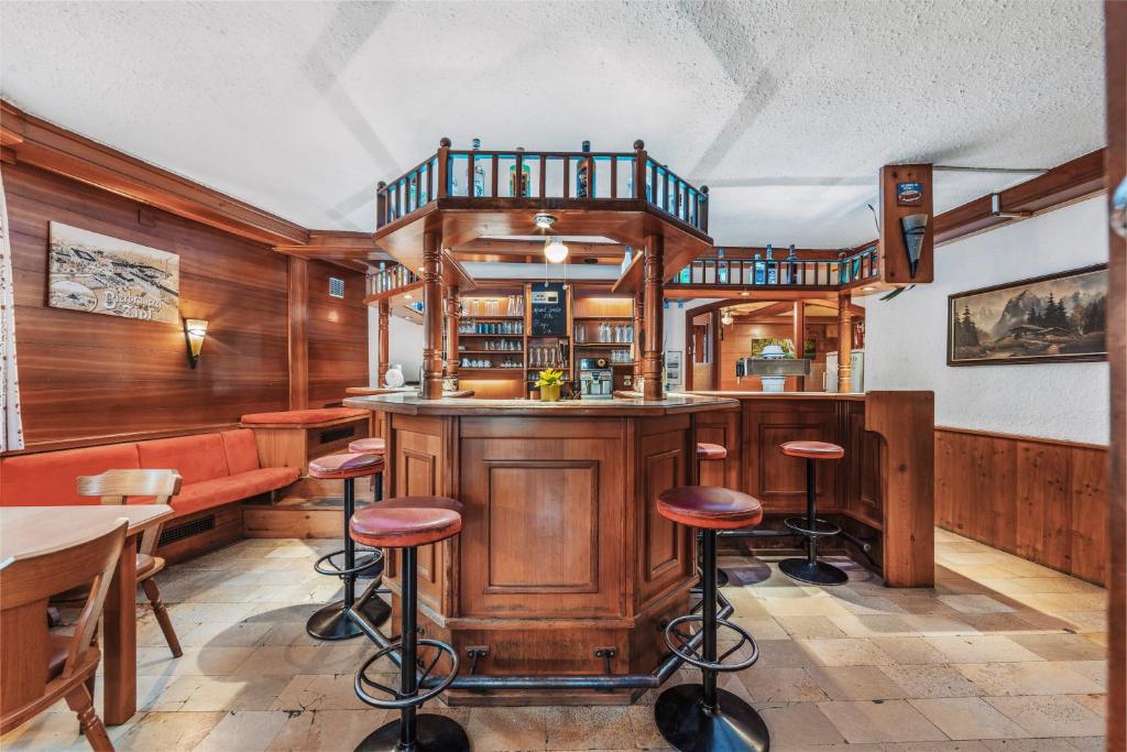 Lounge nebo bar v ubytování Gasthof Hirschen