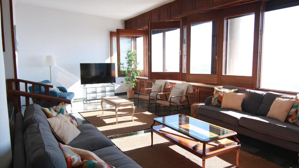 Posezení v ubytování Villa Gonzalez Sea Views