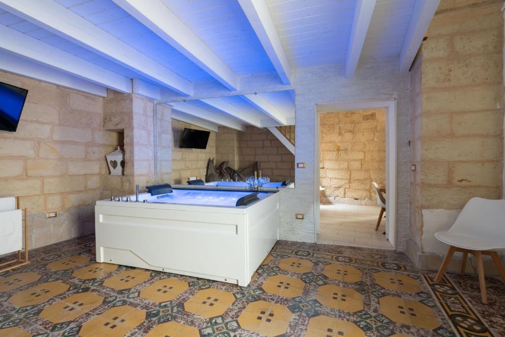 TV a/nebo společenská místnost v ubytování Victoria Luxury Suite