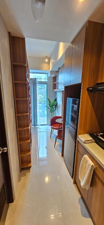 Kuchyň nebo kuchyňský kout v ubytování Cozy Flat in City Center