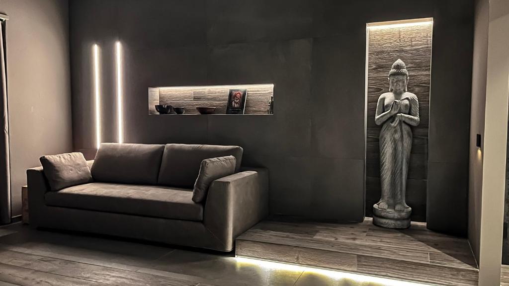 Posezení v ubytování Agarthi Suites - Valtellina