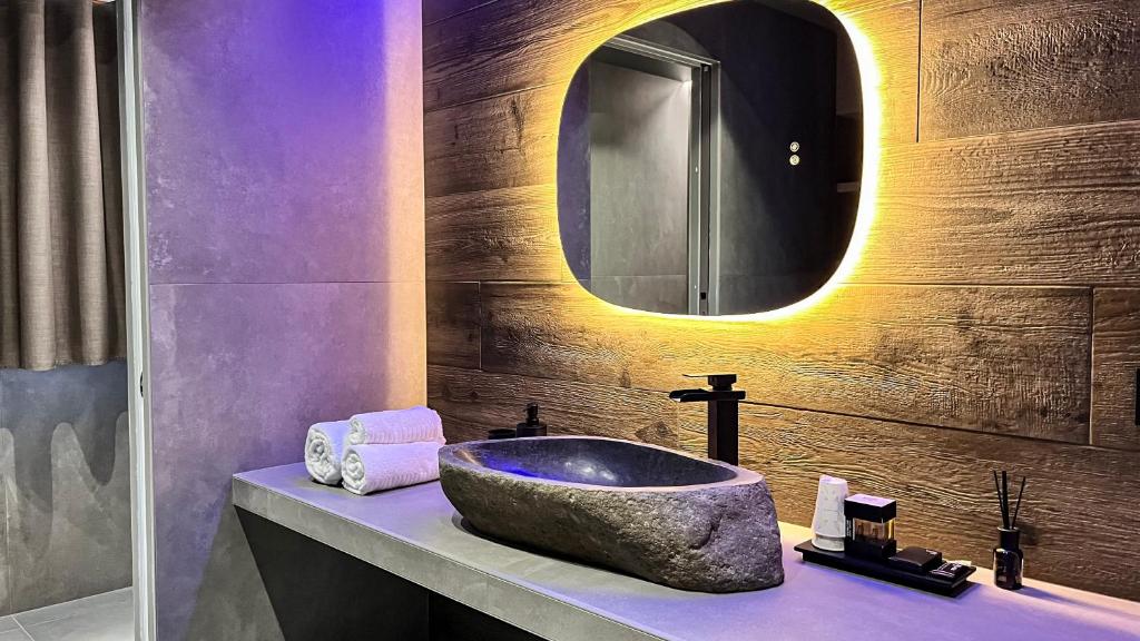 Koupelna v ubytování Agarthi Suites - Valtellina