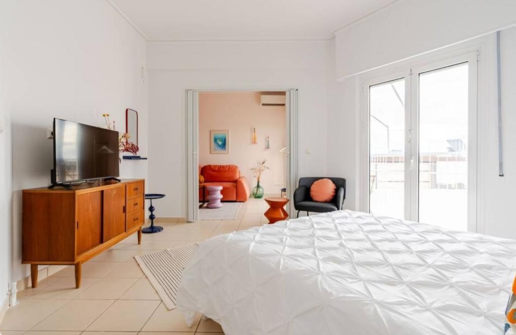 Athens Gem-Acropolis View-Bright Spacious Flat