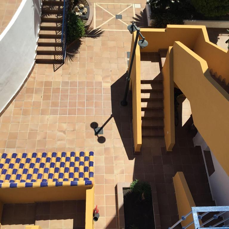 A balcony or terrace at Casa Veratense Atico Vera Naturista is 100 feelgood in Vera Playa