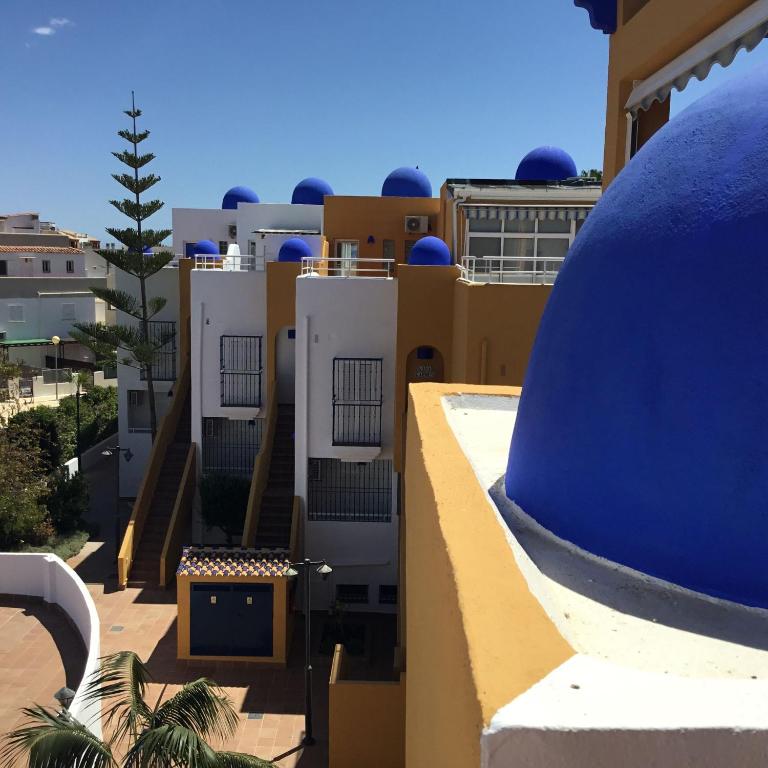 A balcony or terrace at Casa Veratense Atico Vera Naturista is 100 feelgood in Vera Playa