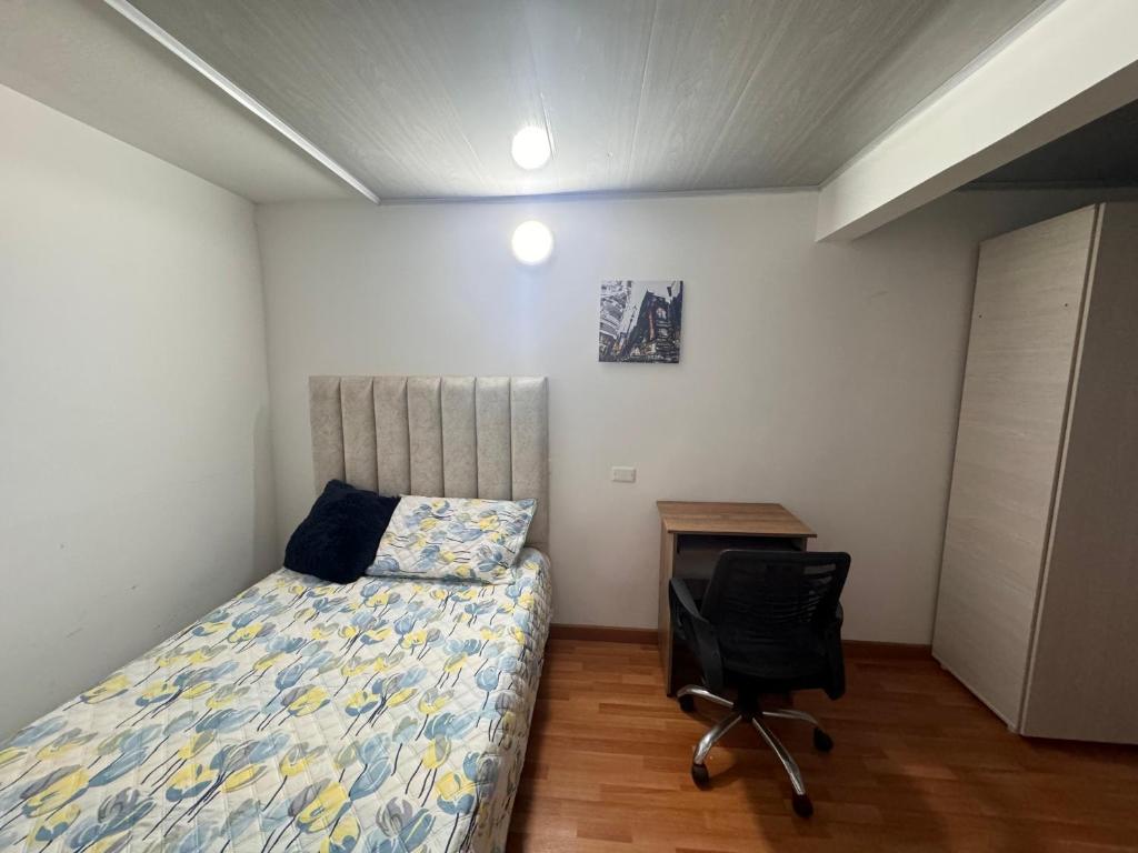 Postel nebo postele na pokoji v ubytování Urbanhost