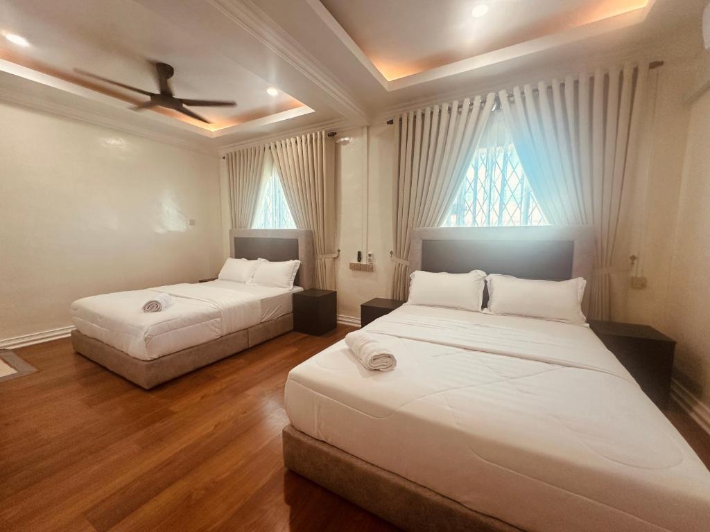 Voodi või voodid majutusasutuse Alana Guesthouse toas