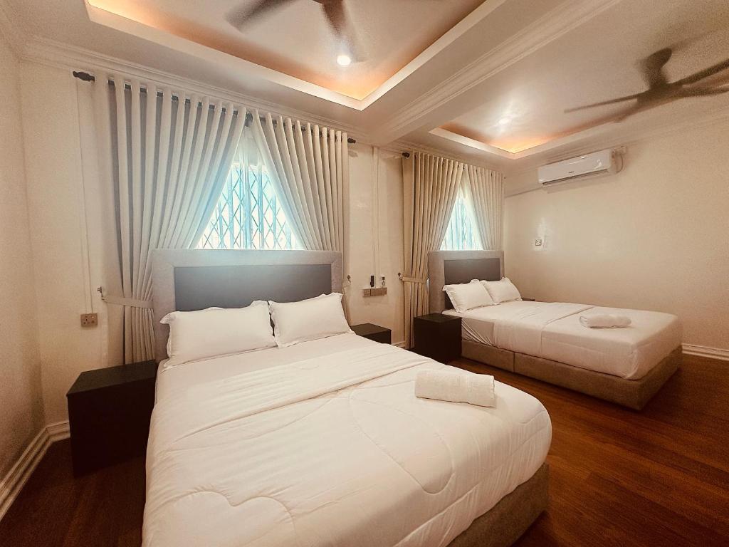 Voodi või voodid majutusasutuse Alana Guesthouse toas