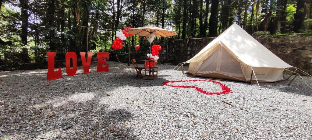 Zahrada ubytování Glamping Xicotepec