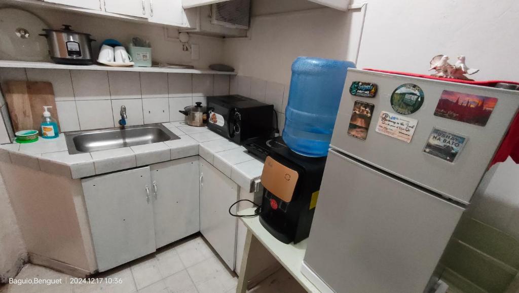 Kuchyň nebo kuchyňský kout v ubytování Kochimoto Guestroom
