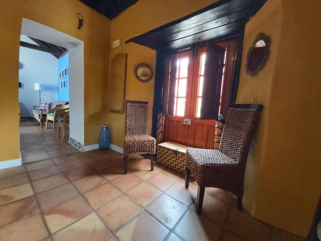 Posezení v ubytování Rural house in the north of Tenerife