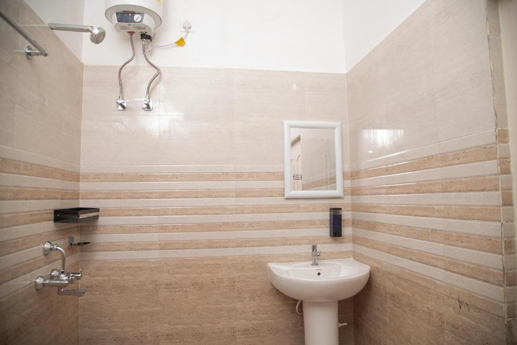 Koupelna v ubytování Mezenga 2 - Premium Backpackers Hostel