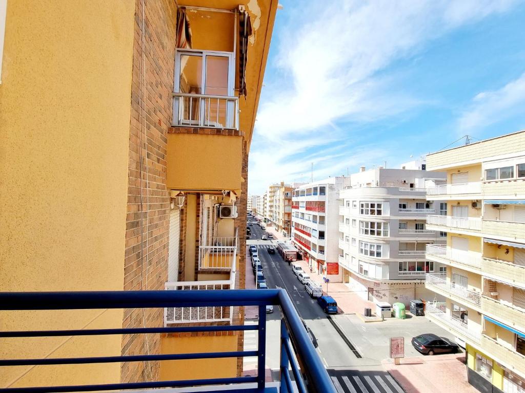 Balkón alebo terasa v ubytovaní Elegant apartment in an excellent area